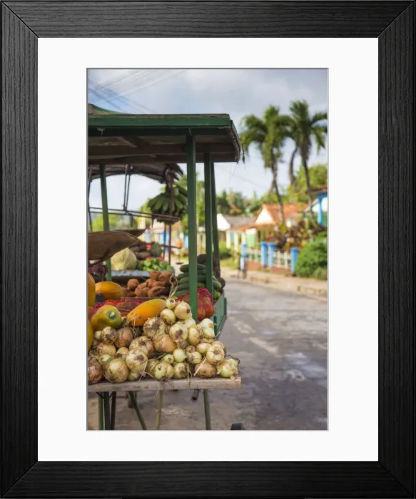 Framed Print : Mobile vegetable stall, Vinales, Pinar del Rio Province, Cuba Framed Print : Mobile vegetable stall, Vinales, Pinar del Rio Province, Cuba