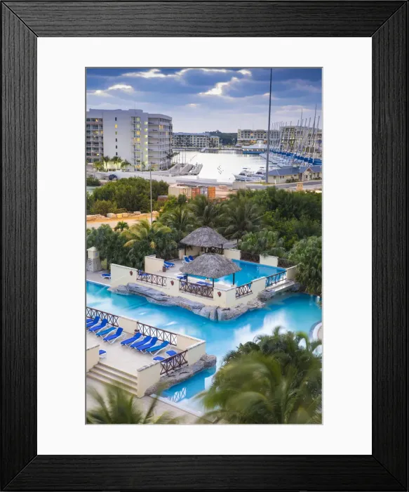 Framed Print : Cuba, Varadero, Cuba, Varadero, View over swimming pool of the Blau Marina Varadero Framed Print : Cuba, Varadero, Cuba, Varadero, View over swimming pool of the Blau Marina Varadero
