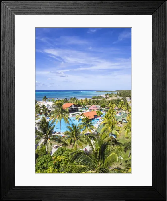 Framed Print : Cuba, Holguin Province, Playa Guardalvaca, Brisas Guardalavaca hotel Framed Print : Cuba, Holguin Province, Playa Guardalvaca, Brisas Guardalavaca hotel