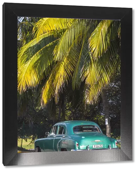 Cuba, Varadero, Classic vintage American car