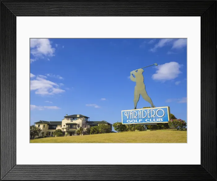 Framed Print : Cuba, Varadero, Xanadu mansion at Varadero Golf Course