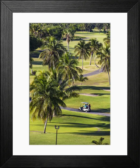 Framed Print : Cuba, Varadero, Varadero Golf Course