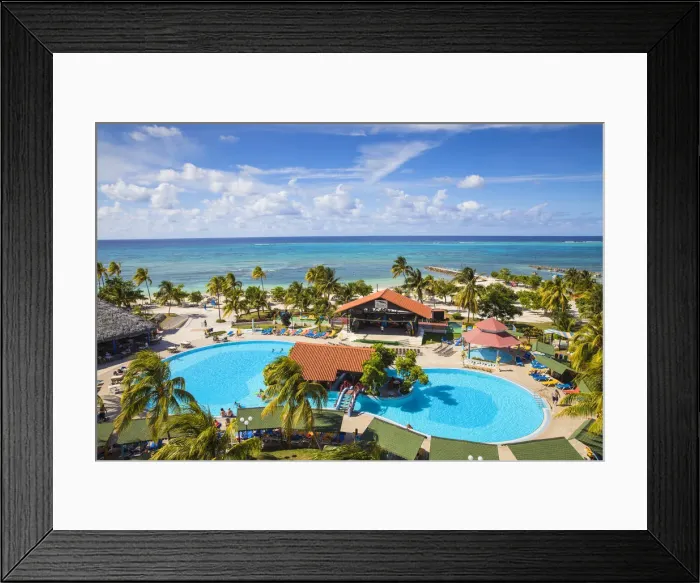 Framed Print : Cuba, Holguin Province, Playa Guardalvaca, Brisas Guardalavaca hotel Framed Print : Cuba, Holguin Province, Playa Guardalvaca, Brisas Guardalavaca hotel