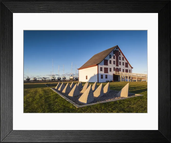 Framed Print : Canada, Quebec, Gaspe Peninsula, Paspebiac, Site Historique Banc-de-Peche de Paspebiac Framed Print : Canada, Quebec, Gaspe Peninsula, Paspebiac, Site Historique Banc-de-Peche de Paspebiac