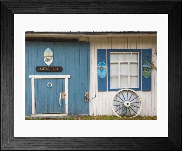 Framed Print : Canada, Quebec, Saguenay-Lac Saint-Jean Region, Saguenay Fjord, Petit-Saguenay, small
