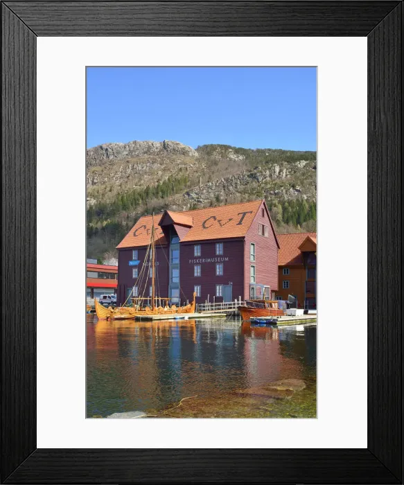 Framed Print : Norwegian Fisheries Museum at Sandviken. Bergen, Norway Framed Print : Norwegian Fisheries Museum at Sandviken. Bergen, Norway