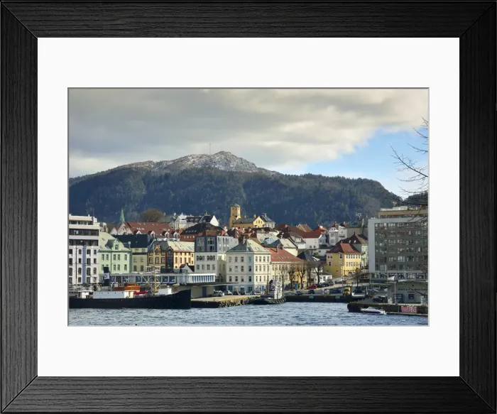 Framed Print : Bergen. Norway Framed Print : Bergen. Norway