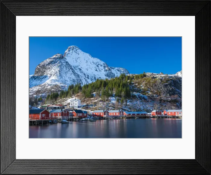 Framed Print : Nusfjord, Lofoten Islands, Norway Framed Print : Nusfjord, Lofoten Islands, Norway