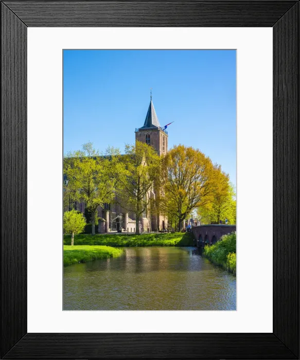 Framed Print : Netherlands, North Holland, Edam. St. Nicolas Church (Grote Kerk or St. Nicholskerk) Framed Print : Netherlands, North Holland, Edam. St. Nicolas Church (Grote Kerk or St. Nicholskerk)