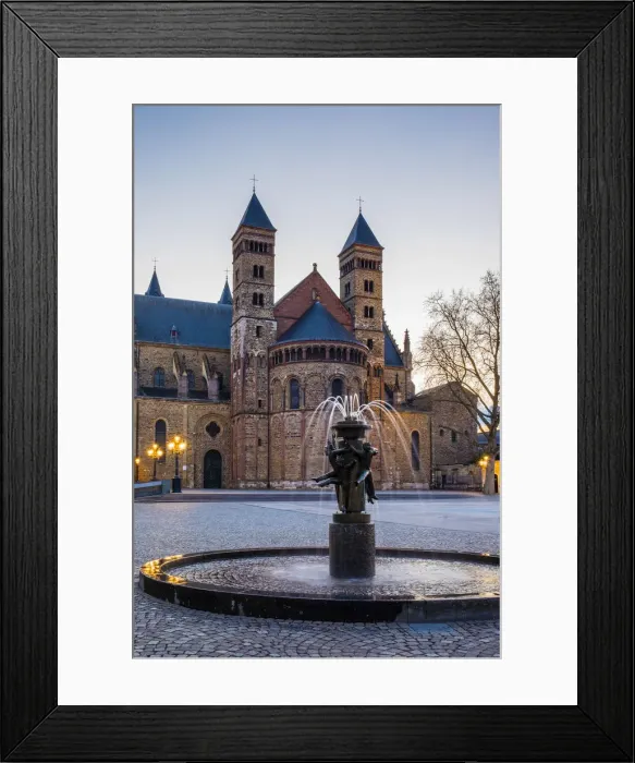 Framed Print : Netherlands, Limburg, Mstricht. Sint Servsbasiliek (Basilica of Saint Servatius) Framed Print : Netherlands, Limburg, Mstricht. Sint Servsbasiliek (Basilica of Saint Servatius)