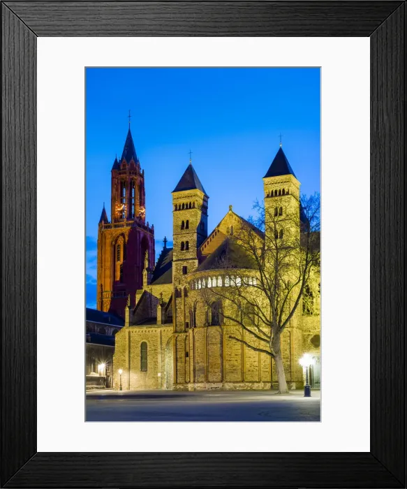 Framed Print : Netherlands, Limburg, Mstricht. Sint-Janskerk (St Framed Print : Netherlands, Limburg, Mstricht. Sint-Janskerk (St