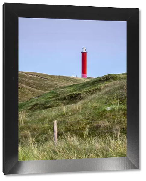 Netherlands, North Holland, Julianadorp. Groote Kaap, Julianadorp lighthouse in the dunes