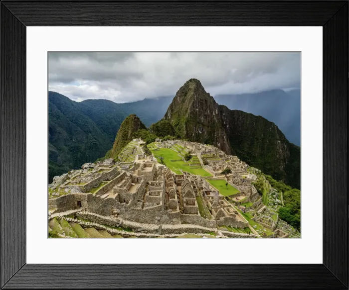 Framed Print : Machu Picchu Ruins, Cusco Region, Peru Framed Print : Machu Picchu Ruins, Cusco Region, Peru