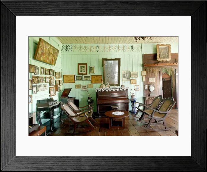 Framed Print : Asia, South East Asia, Philippines, Ilocos, Vigan, a room in the Crisologo museum Framed Print : Asia, South East Asia, Philippines, Ilocos, Vigan, a room in the Crisologo museum
