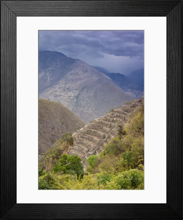 Framed Print : South America, Peru, Cusco, Choquequirao