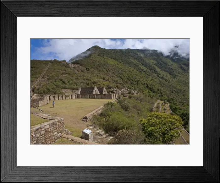 Framed Print : South America, Peru, Cusco, Choquequirao