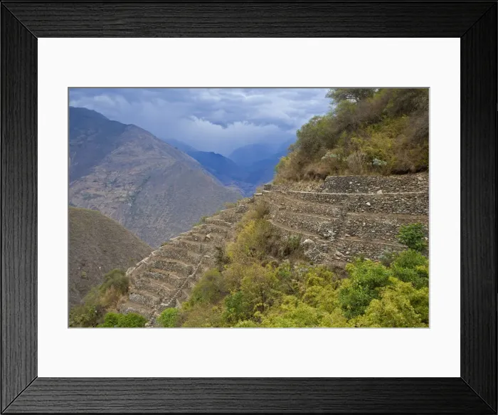 Framed Print : South America, Peru, Cusco, Choquequirao