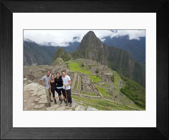 Framed Print : South America, Peru, Cusco, Machu Picchu