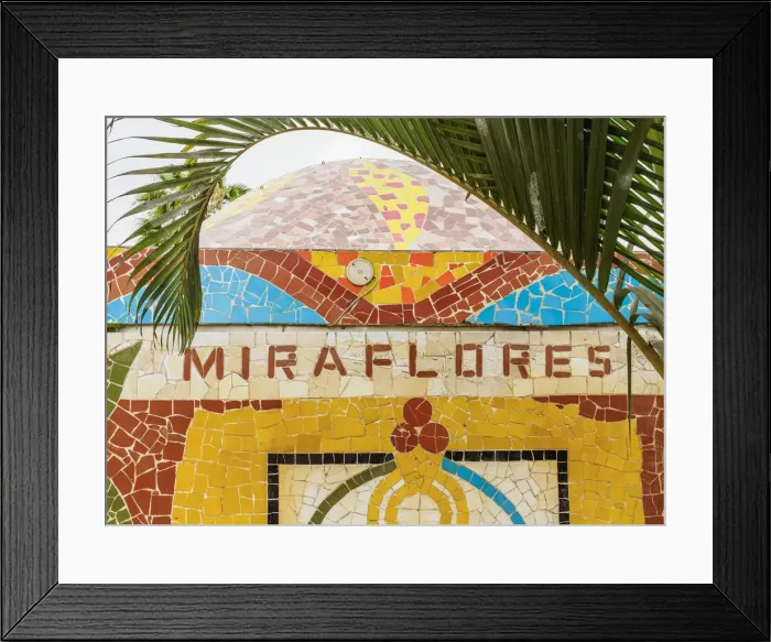 Framed Print : Parque del Amor, Lovers Park, Miraflores District, Lima, Peru Framed Print : Parque del Amor, Lovers Park, Miraflores District, Lima, Peru