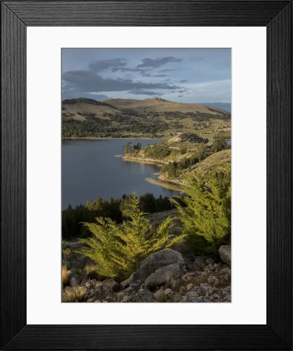 Framed Print : South America, Peru, Lake Titicaca, Suasi Island Framed Print : South America, Peru, Lake Titicaca, Suasi Island