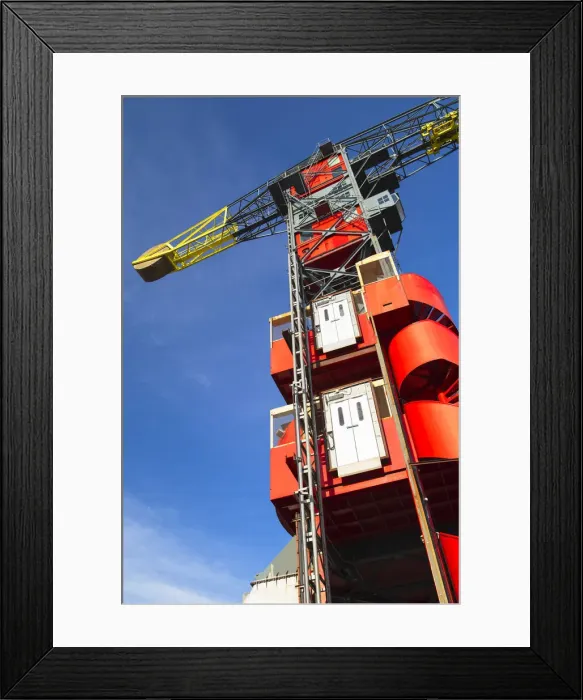 Framed Print : Faralda Crane Hotel at NDSM cultural centre, Amsterdam, Noord Holland, Netherlands Framed Print : Faralda Crane Hotel at NDSM cultural centre, Amsterdam, Noord Holland, Netherlands
