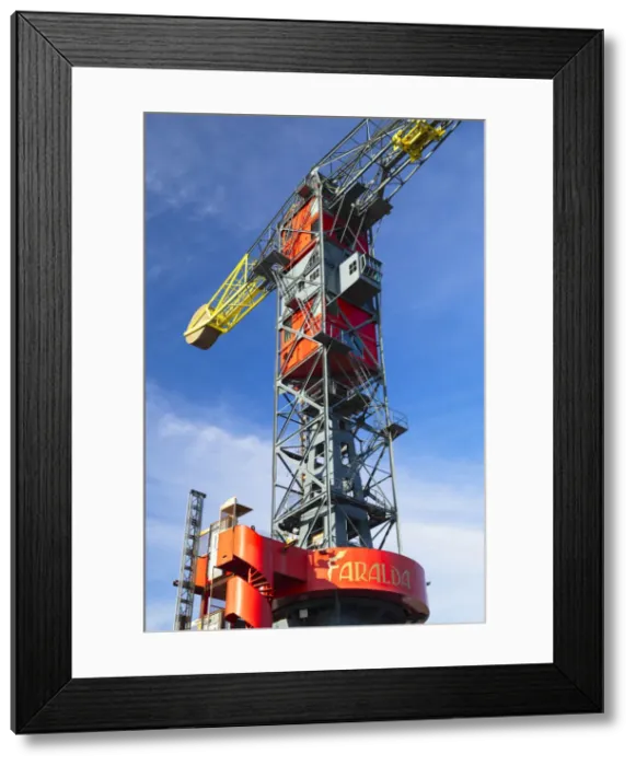 Framed Print : Faralda Crane Hotel at NDSM cultural centre, Amsterdam, Noord Holland, Netherlands Framed Print : Faralda Crane Hotel at NDSM cultural centre, Amsterdam, Noord Holland, Netherlands