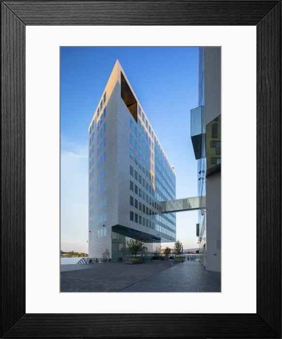 Framed Print : Modern architecture in Ijdok, Amsterdam, Noord Holland, Netherlands Framed Print : Modern architecture in Ijdok, Amsterdam, Noord Holland, Netherlands