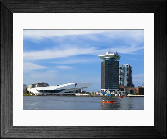 Framed Print : A DAM Tower and Eye Film Museum, Amsterdam, Noord Holland, Netherlands Framed Print : A DAM Tower and Eye Film Museum, Amsterdam, Noord Holland, Netherlands