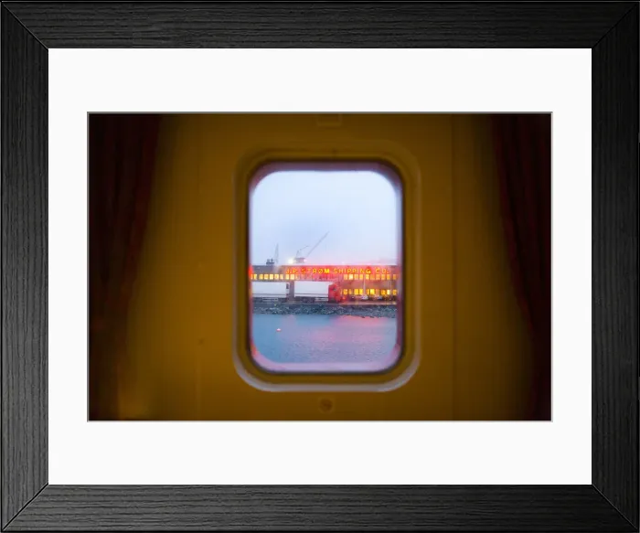 Framed Print : View to harbour, Trondheim, Norway Framed Print : View to harbour, Trondheim, Norway