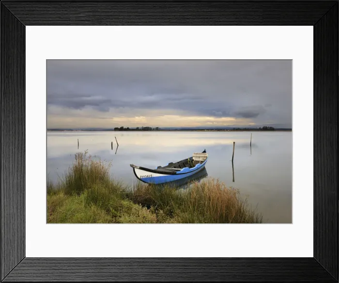 Framed Print : Traditional boats in the Ria de Aveiro, Beira Litoral, Portugal Framed Print : Traditional boats in the Ria de Aveiro, Beira Litoral, Portugal