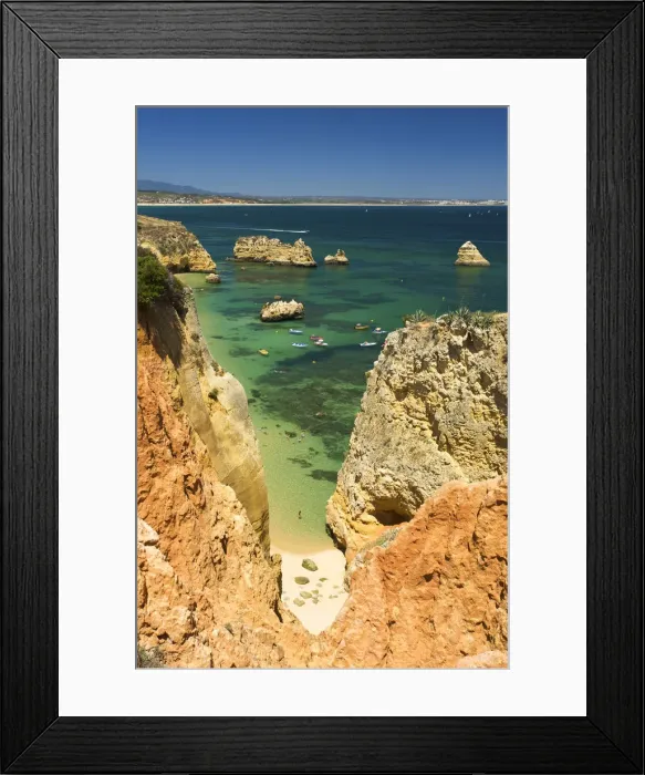 Framed Print : Praia Dona Ana, Algarve, Portugal Framed Print : Praia Dona Ana, Algarve, Portugal
