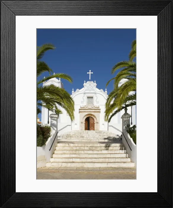 Framed Print : Church in Estobar, Algarve, Portugal Framed Print : Church in Estobar, Algarve, Portugal