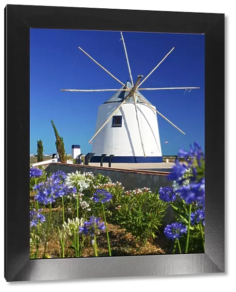 Windmill in Castro Marim, Algarve, Portugal