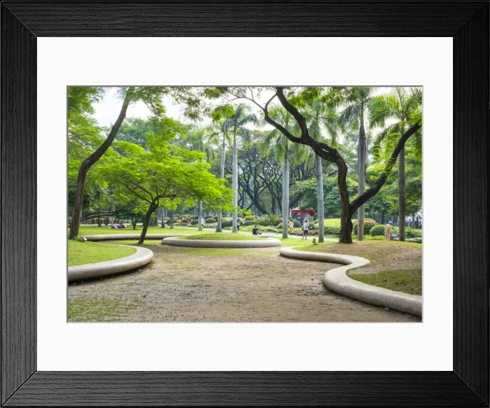 Framed Print : Ayala Triangle Gardens, Makati City, Metro Manila, National Capitol Region, Philippines Framed Print : Ayala Triangle Gardens, Makati City, Metro Manila, National Capitol Region, Philippines