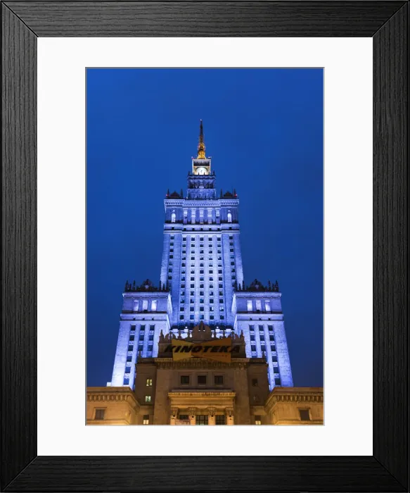 Framed Print : The Palace of Culture and Science, a gift from the USSR to Poland in 1955. Warsaw, Poland Framed Print : The Palace of Culture and Science, a gift from the USSR to Poland in 1955. Warsaw, Poland