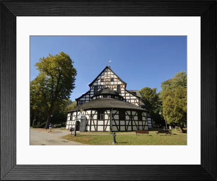 Framed Print : The Church of Peace (Kosciol Pokoju) in Swidnica, a Unesco World Heritage Site Framed Print : The Church of Peace (Kosciol Pokoju) in Swidnica, a Unesco World Heritage Site
