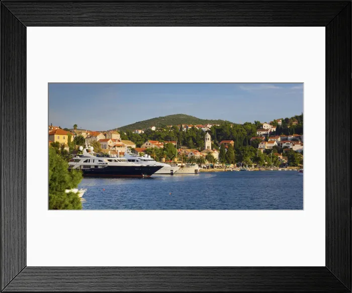 Framed Print : Croatia, Dalmatia, Dubrovnik Riviera, Cavtat Framed Print : Croatia, Dalmatia, Dubrovnik Riviera, Cavtat