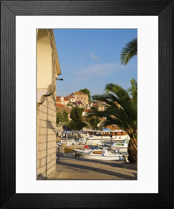 Framed Print : Croatia, Dalmatia, Dubrovnik Riviera, Cavtat Framed Print : Croatia, Dalmatia, Dubrovnik Riviera, Cavtat