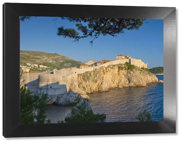 Croatia, Dalmatia, Dubrovnik, Old Town (Stari Grad), Old Town Walls