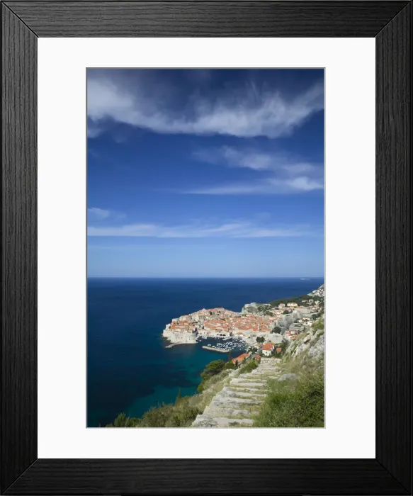 Framed Print : Croatia, Southern Dalmatia, Dubrovnik, Old Town Framed Print : Croatia, Southern Dalmatia, Dubrovnik, Old Town