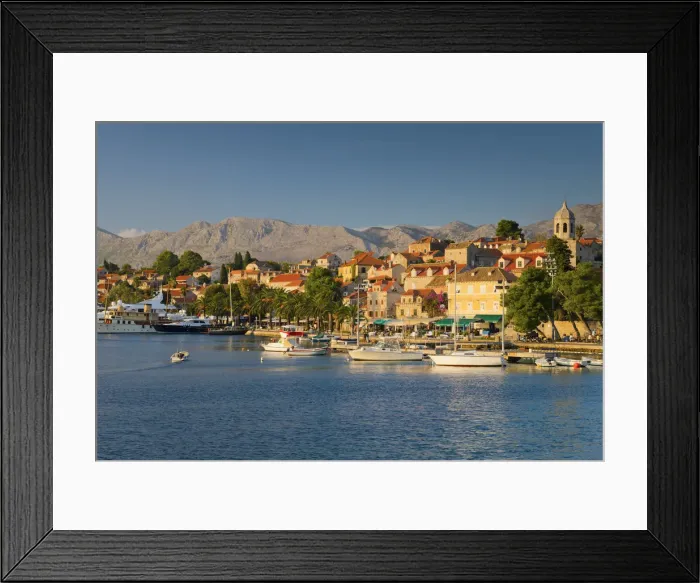 Framed Print : Croatia, Dalmatia, Dubrovnik Riviera, Cavtat Framed Print : Croatia, Dalmatia, Dubrovnik Riviera, Cavtat