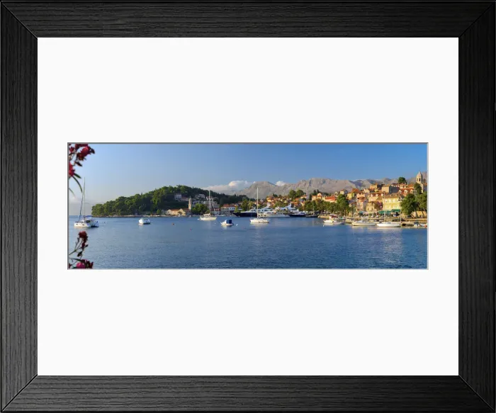 Framed Print : Croatia, Dalmatia, Dubrovnik Riviera, Cavtat