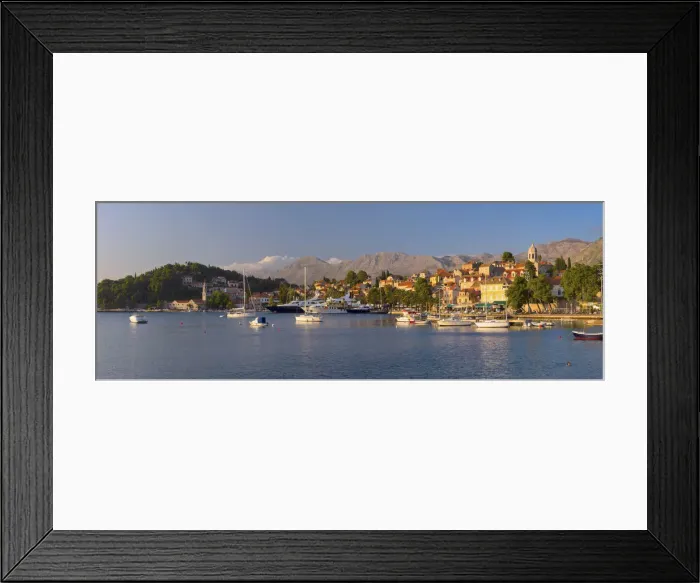 Framed Print : Croatia, Dalmatia, Dubrovnik Riviera, Cavtat Framed Print : Croatia, Dalmatia, Dubrovnik Riviera, Cavtat