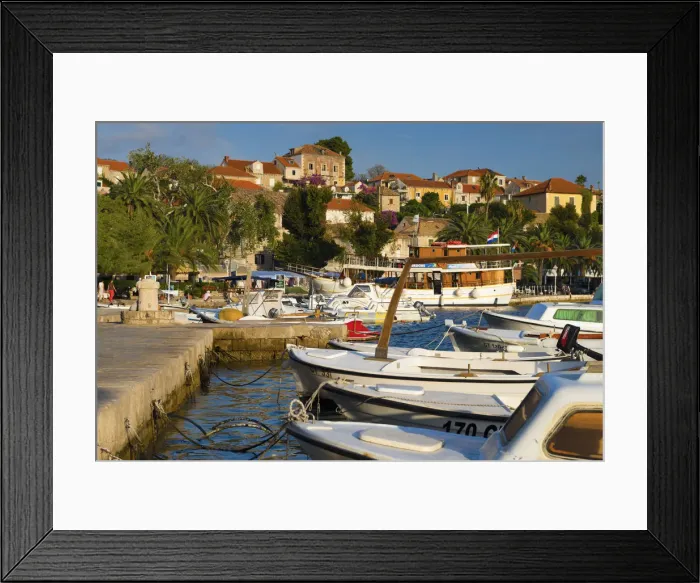 Framed Print : Croatia, Dalmatia, Dubrovnik Riviera, Cavtat Framed Print : Croatia, Dalmatia, Dubrovnik Riviera, Cavtat