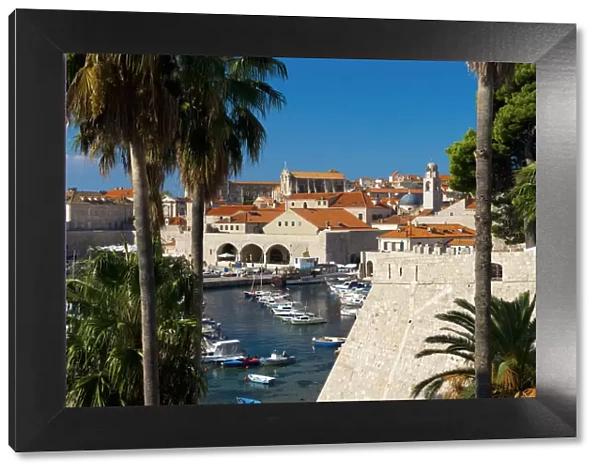Croatia, Dalmatia, Dubrovnik, Old Town (Stari Grad), Old Harbour