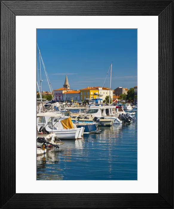 Framed Print : Croatia, Istria, Porec Framed Print : Croatia, Istria, Porec