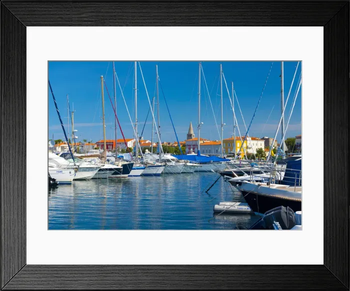 Framed Print : Croatia, Istria, Porec Framed Print : Croatia, Istria, Porec