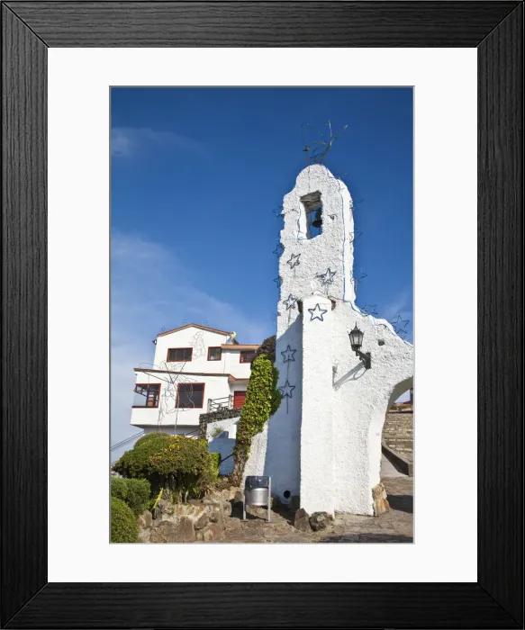 Framed Print : Colombia, Bogota, Cerro de Monserrate, Monserrate Peak, Monaerrate church Framed Print : Colombia, Bogota, Cerro de Monserrate, Monserrate Peak, Monaerrate church