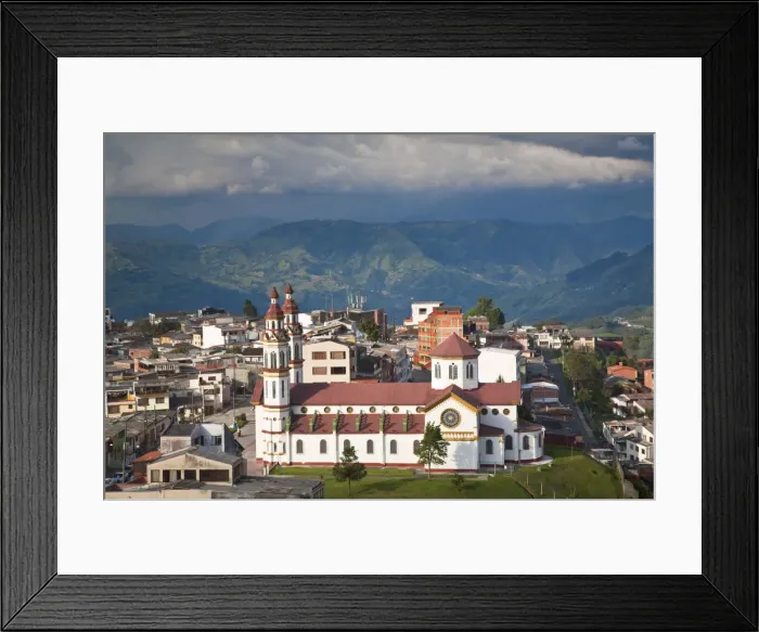 Framed Print : Colombia, Caldes, Manizales, Chipre, Nuestra Senora del Rosary, Our Virgen of Framed Print : Colombia, Caldes, Manizales, Chipre, Nuestra Senora del Rosary, Our Virgen of