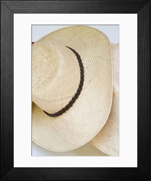 Framed Print : Colombia, Caldas, Manizales, Panama Hat Framed Print : Colombia, Caldas, Manizales, Panama Hat
